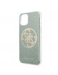 Guess Glitter 4G Circle Case iPhone 11 Pro Max Khaki GUHCN65PCUGLKA