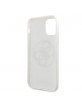 Guess Glitter 4G Circle Logo Case iPhone 11 Pro Max White
