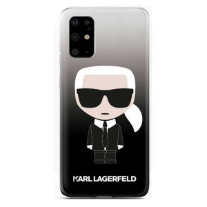 Karl Lagerfeld Hülle Karl Ikonik Hülle Samsung Galaxy S20 schwarz KLHCS62TRDFKBK
