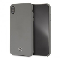 Mercedes Silicone Case iPhone Xs Max Gray