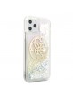 Guess Gradient Liquid Glitter Circle Logo Case iPhone 11 Pro Max