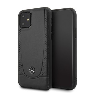 Mercedes leather case Urban Line iPhone 11 black MEHCN61ARMBK