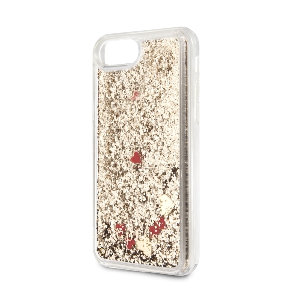 Guess Liquid Glitter Hearts Hülle iPhone SE 2020 / 8 / 7 ...