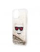 Karl Lagerfeld Glitter Choupette iPhone 11 Pro gold protective cover