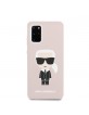 Karl Lagerfeld Iconic silicone case Samsung Galaxy S20 + Plus inner lining rose