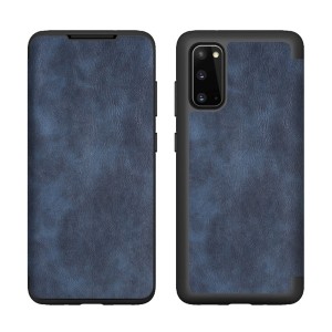 Hybrid mobile phone case / magnet book Samsung Galaxy S20 blue