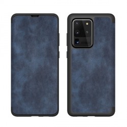 Hybrid mobile phone case / magnet book Samsung Galaxy S20 Ultra blue