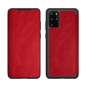 Hybrid mobile phone case / magnet book Samsung Galaxy S20 + Plus red