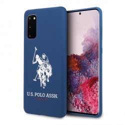 US polo case Samsung Galaxy S20 silicone lining Navy