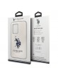 US Polo Case Samsung Galaxy S20 Ultra Silicone Lining White