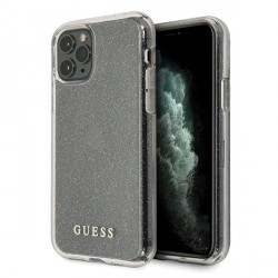 Guess iPhone 11 Pro Max case Glitter Collection cover Silver