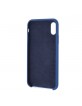 BMW iPhone XS / X Case Silicone M Collection Navy Lining