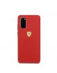 Ferrari Case Samsung Galaxy S20 Silicone Red