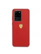 Ferrari Case Samsung Galaxy S20 Ultra Silicone Red