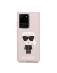 Karl Lagerfeld Samsung Galaxy S20 Ultra Case Karl Iconic Lining Rose