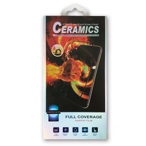 Ceramic Protective Glass iPhone SE 2020 8 / 7 Flexible Hybrid Glass 9D / 9H