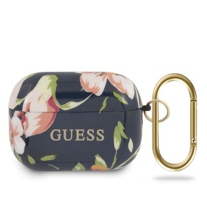 Guess silicone case AirPods Pro Flower N.3 blue