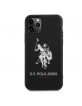 US Polo iPhone 11 Pro Max case silicone lining black USHCN65SLHRBK