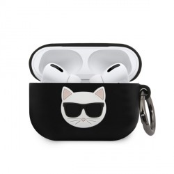 Karl Lagerfeld AirPods Pro silicone cover Choupette black