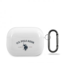 US Polo Case AirPods Pro Glossy White