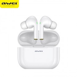 AWEI Bluetooth headphones 5.0 T29 TWS + charging station white