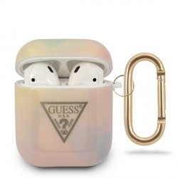 Guess AirPods 1 / 2 Tie & Dye TPU beige