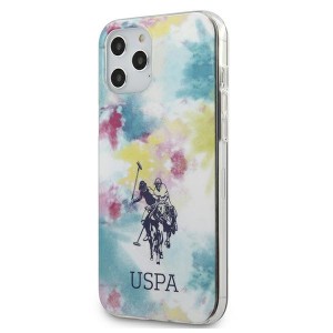 US Polo iPhone 12 Pro Max 6,7 Hülle multicolor Tie & Dye