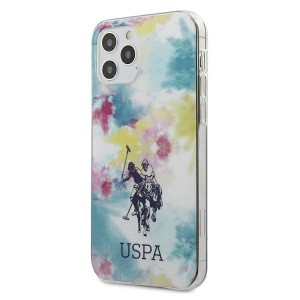 US Polo iPhone 12 / 12 Pro 6,1 Hülle multicolor Tie & Dye USHCP12MPCUSML