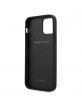 Ferrari iPhone 12/12 Pro 6.1 Off Track Perforated Leather case Cover Black
