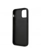 GUESS iPhone 12 / 12 Pro Case V-Quilted Cover Black GUHCP12MPUVQTMLBK