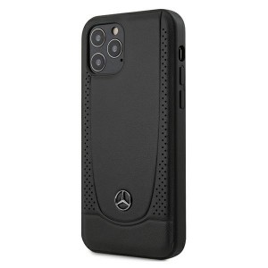 Mercedes iPhone 12 / 12 Pro Leather Cover / Case Urban Line black