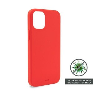 Puro iPhone 12 mini 5,4 ICON AntiMicrobial Cover / Hülle / Case Rot