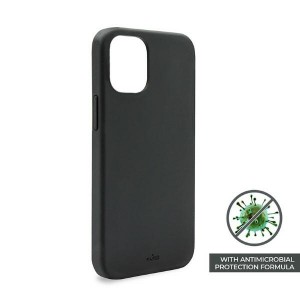 Puro iPhone 12 / 12 Pro 6,1 ICON AntiMicrobial Cover / Hülle / Case schwarz