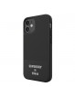 SuperDry iPhone 12 mini 5,4 Moulded Canvas Case / Hülle / Cover schwarz