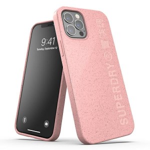 SuperDry iPhone 12 / 12 Pro 6.1 snap case / cover pink
