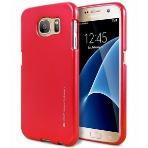 Mercury iPhone 12 Pro Max 6.7 i-Jelly Case / Cover Red