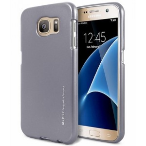 Mercury iPhone 12 / 12 Pro 6.1 i-Jelly case / cover gray