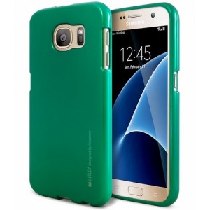 Mercury iPhone 12 / 12 Pro 6,1 i-Jelly Hülle / Case / Cover grün
