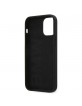 BMW iPhone 12 mini silicone signature case / cover black