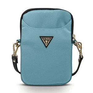 GUESS 8 "inch tablet bag Triangle Logo blue GUPBNTMLLB