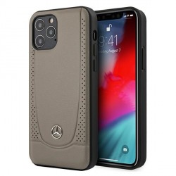 Mercedes iPhone 12 Pro Max leather Case Urban Line brown
