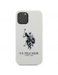US Polo iPhone 12 Pro Max 6.7 Case White Silicone