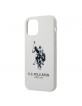 US Polo iPhone 12 Pro Max 6.7 Case White Silicone