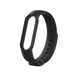 Beline Silikonarmband Xiaomi Mi Band 5 design schwarz