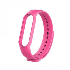 Beline silicone bracelet Xiaomi Mi Band 5 design pink
