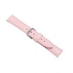 Beline bracelet 20mm watch Samsung, Huawei, Garmin Croco Rose / Pink