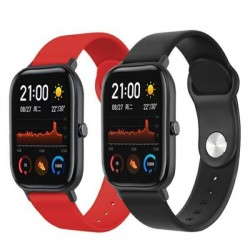 Beline silicone bracelet Watch Active / 3 20 mm 41mm Huawei GT 2 Garmin Vivomove, Vivoactive 3 Everyday red