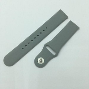 Beline Silikon Armband Watch Active / 3 20 mm 41mm Huawei GT 2 Garmin Vivomove, Vivoactive 3 Everyday grau