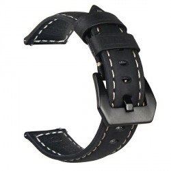 Beline bracelet 20mm Samsung Watch 3 Active / Huawei / Garmin 42mm black M7