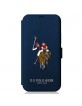 US Polo iPhone 12/12 Pro 6.1 Cell Phone Case Navy Embroidery